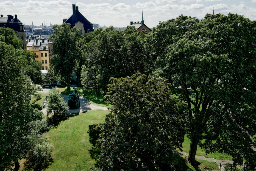 Suède Stockholm capitale Villa Dahlia quartier calme boutique-hôtel design raffiné atmosphère chaleureuse service personnalisé extérieur parc voyages o-nord