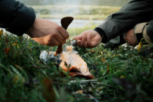 Finlande Laponie Levi Arctic Nook cuisine expérience culinaire saumon voyages o-nord