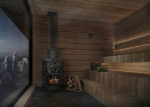 Finlande Laponie Saariselkä Gáldu Hotel & Spa sauna voyages o-nord