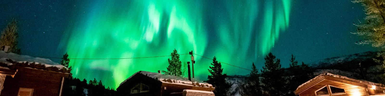 Norvège Alta Bjørnfjell Mountain Lodge aurores boréales nuit polaire voyages o-nord