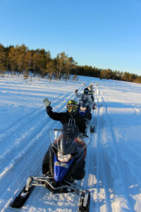 Suède Laponie Skellefteå Hotel Wood motoneige hiver voyages o-nord