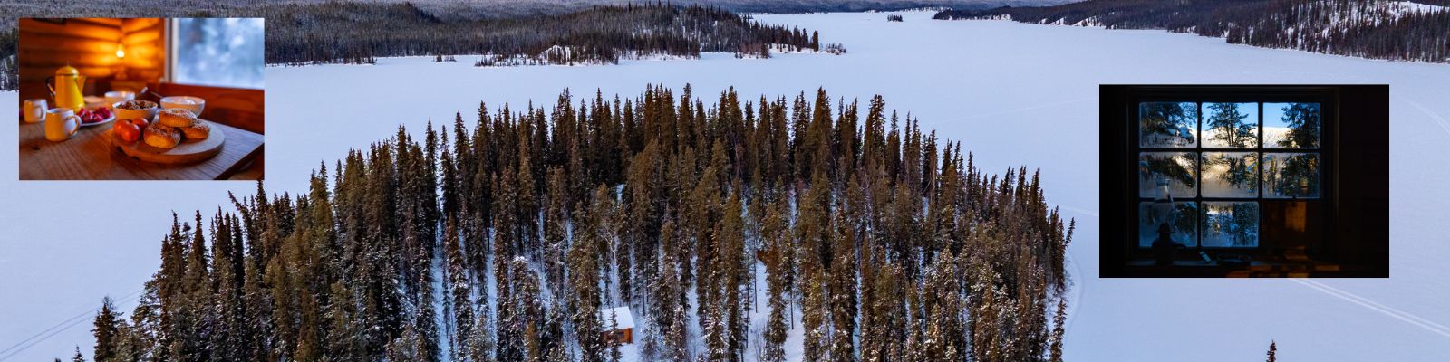 Yukon Whitehorse Séjour Immersion Hivernale Ile Isolee Paysages Forêts Sapins Cabane Voyages O-Nord