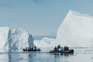 Groenland Glacier Upernavik glace bateaux voyages o-nord
