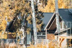 Suède Overkalix Jockfall chalets lodges bois nature hébergements voyages o-nord