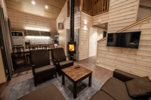 Finlande Laponie Ranua Resort aventure été soleil minuit villa vacances holiday bois chalet décoration nature voyage o-nord