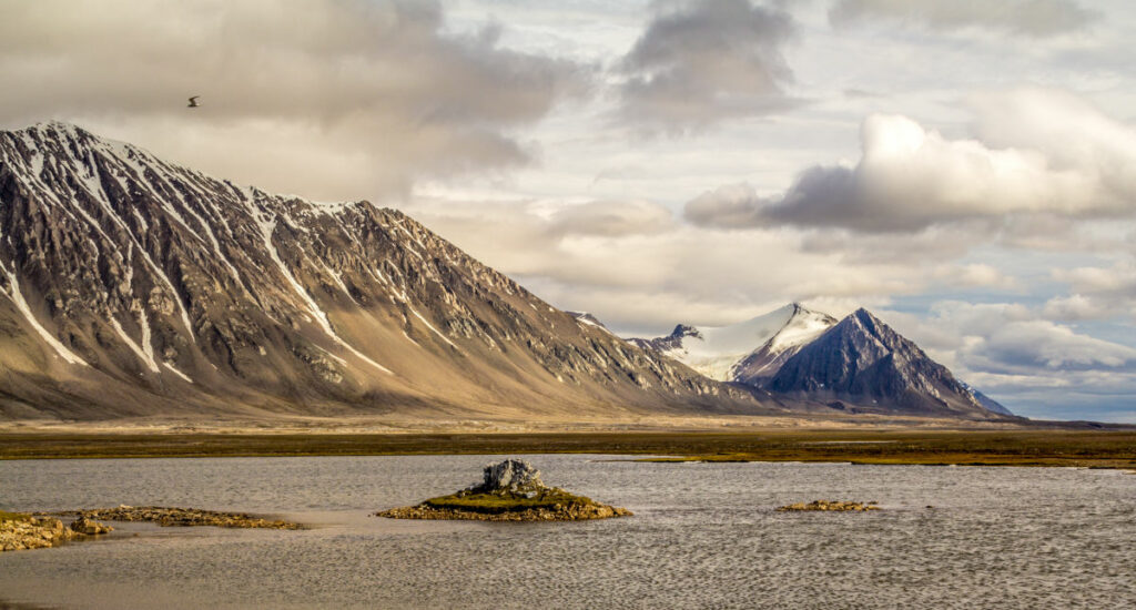 Svalbard Spitzberg séjour aventure monde montagnes été paysage mer oiseau paysage isfjord voyage o-nord