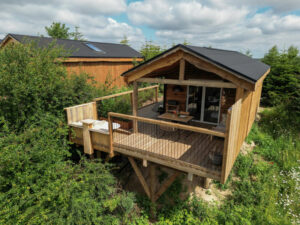 Danemark Forest Village Chalet séjour intérieur nature foret arbre insolite vallée voyage o-nord
