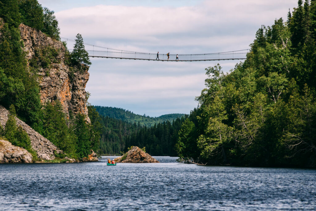 Canada Quebec Autotour Circuit Voiture Eté Itinéraire Paysage Lac Abitibi Pont Kayak Temiscamingue Couleur Foret Nature Voyage O-Nord