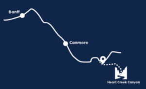 Canada Alberta aventure excursion map carte paysage roches canadiennes voyage o-nord