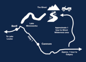 Canada Alberta aventure excursion map carte paysage roches canadiennes voyage o-nord