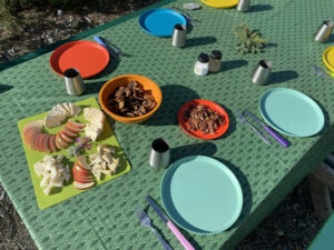 Canada Yukon Whitehorse Trekking Randonnée Glacier Donjek Pic-Nic Repas Déjeuner Eté Voyage O-Nord