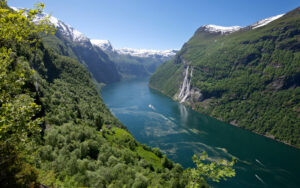 Norvège Fjord Tours Panorama Geirangerfjorden Paysage Vue Nature Soleil Aventure Circuit Voyage O-Nord