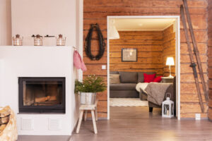 Finlande Hyvinkää Kytäjä Resort Séjour Betlehem Bois Chemiée Chaleur intérieur Décoration Design Voyage O-Nord