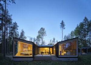 Finlande Oravi Kanava Resort Foret Lac Saimaa Hébergement Exterieur Séjour Voyage O-Nord