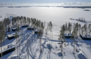 Finlande Kanava Resort Hiver Vue Paysage Séjour Hebergement Chalet Voyage O-Nord