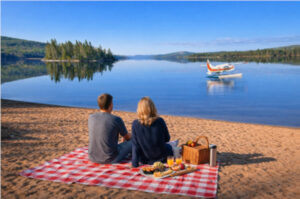 Canada Québec Rivière-Rouge Kiamika Séjour Aventure Hydravion Picnic Vue Paysage Foret Lac Chalet Voyage O-Nord
