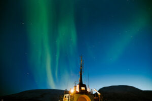 Norvège Automne Aurores boréales étoiles soirée Nuit Observation Croisière Polarfront Séjour Voyage O-Nord