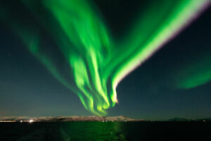 Norvège Arctique Croisière Polarfront Séjour expedition Voyage Photo Aurores Boréales Lumières Nuit soirée paysage Neige Foret Nature Voyage O-Nord