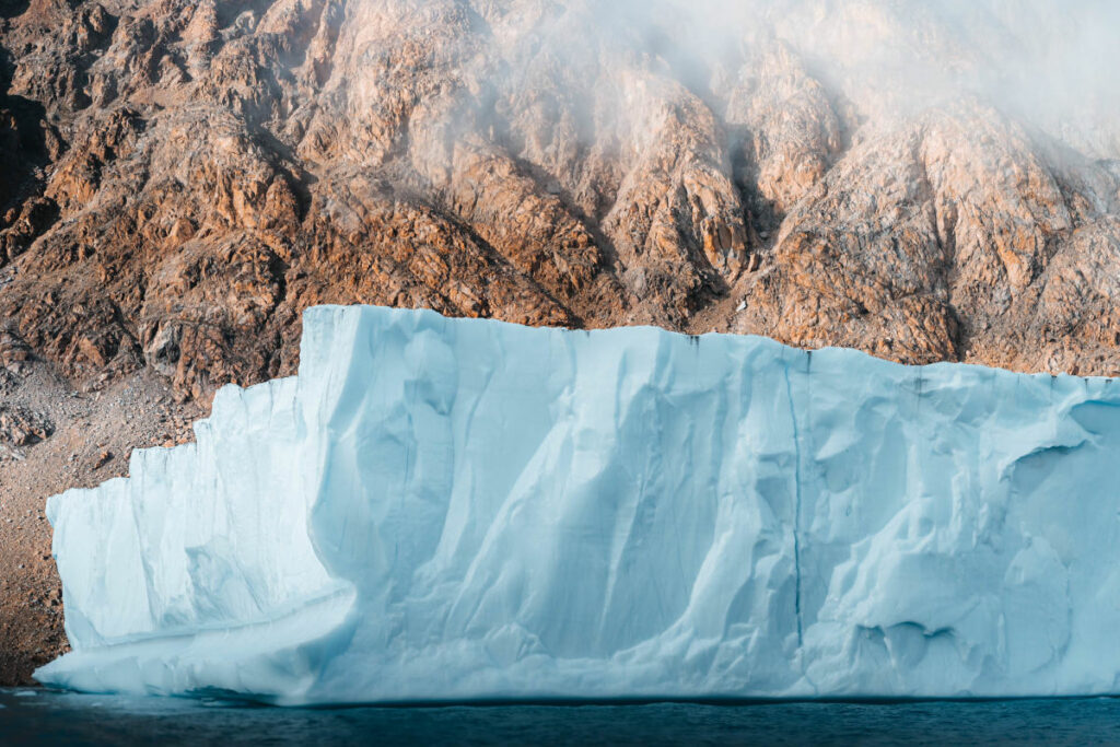 Arctique Groenland Latitude Blanche Scoresby Sund Polarfront Croisière Iceberg Banquise Glace Terre Roches Voyage O-Nord