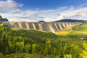 Canada Quebec Cote Nord Autotour Voiture Séjour Hydroélectrique Foret Cables Paysage Eté Voyage O-Nord