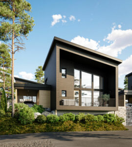 Finlande Tahkovuori Tahko Lakeside VIllas B plan ouverture nouveauté nature lac luxe design appartment voyage o-nord