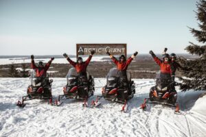 Finlande Séjour Activités Arctic Giant Motoneige Voyage O-Nord