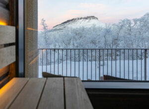 Finlande Laponie Kilpisjärvi Cahkal Hotel Séjour Forfait Package Sauna Hiver Expérience Voyage O-Nord