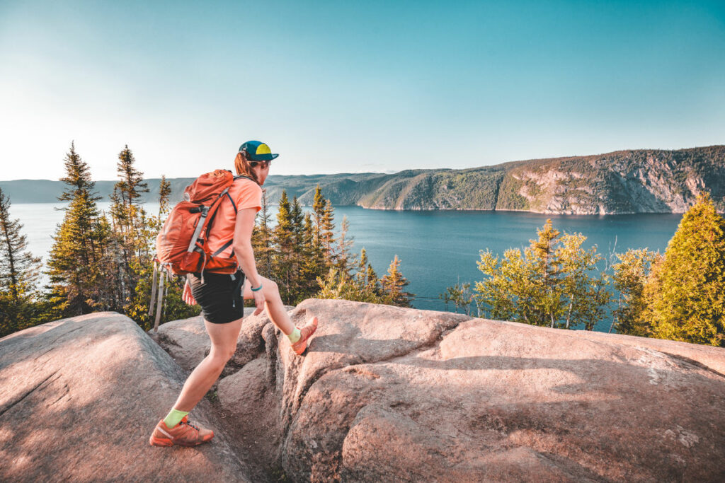 Canada Merveilles Québec Lac Saguenay Saint Jean Panorama Paysage Vue Marche Randonnée Excursion Nature Voyage O-Nord