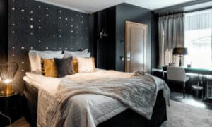 Finlande Laponie Rovaniemi Hotel Séjour Hiver Arctic Light Magic Double Chambre Décoration Voyage O-Nord