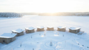 Finlande Kuopio Séjour Bella Lake Resort Hiver Neige Lac Gelé Foret Voyage O-Nord
