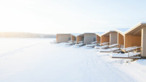 Finlande Kuopio Séjour Bella Lake Resort Hiver Neige Extérieur Lac Voyage O-Nord