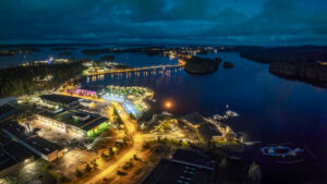 Finlande Kuopio Séjour Bella Lake Resort Bellanranta Ville Lumières Soirée Lac Voyage O-Nord