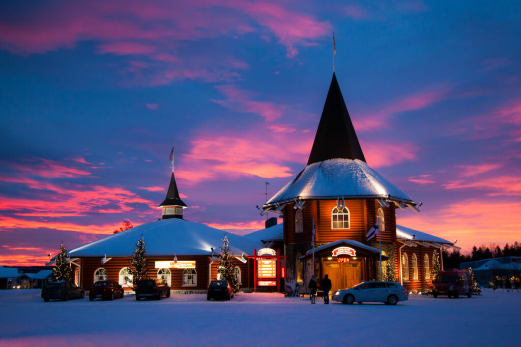 Finlande Laponie Rovaniemi Séjour Famille Santa Claus Holiday Village Père Noël Hiver Voyage O-Nord