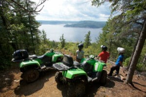 Canada Québec Evasion Famille Autotour Nature activités Quad Paysage panorama Voyage O-Nord