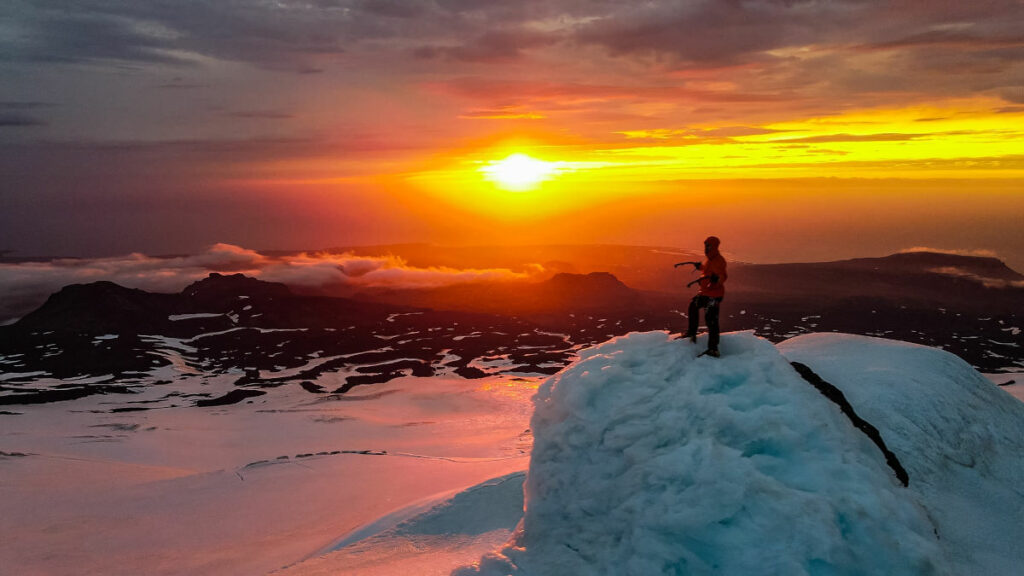 Islande Autotour Hiver Nature aventure Paysage Snæfellsjökull Soleil Voyage O-Nord