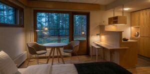 Finlande Taivalkoski Séjour Tiera Resort Intérieur Cuisine Chambre Décoration Design Services Voyage O-Nord