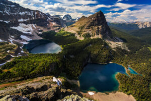 Canada Ouest Alberta Colombie Britannique Banff National Parc Paysage Nature Voyage O-Nord