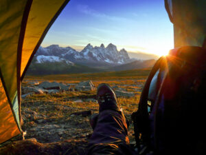 Canada Ouest Autotour Alberta Colombie Britannique Jasper Parc national camp montagnes Paysage Nature Voyage O-Nord