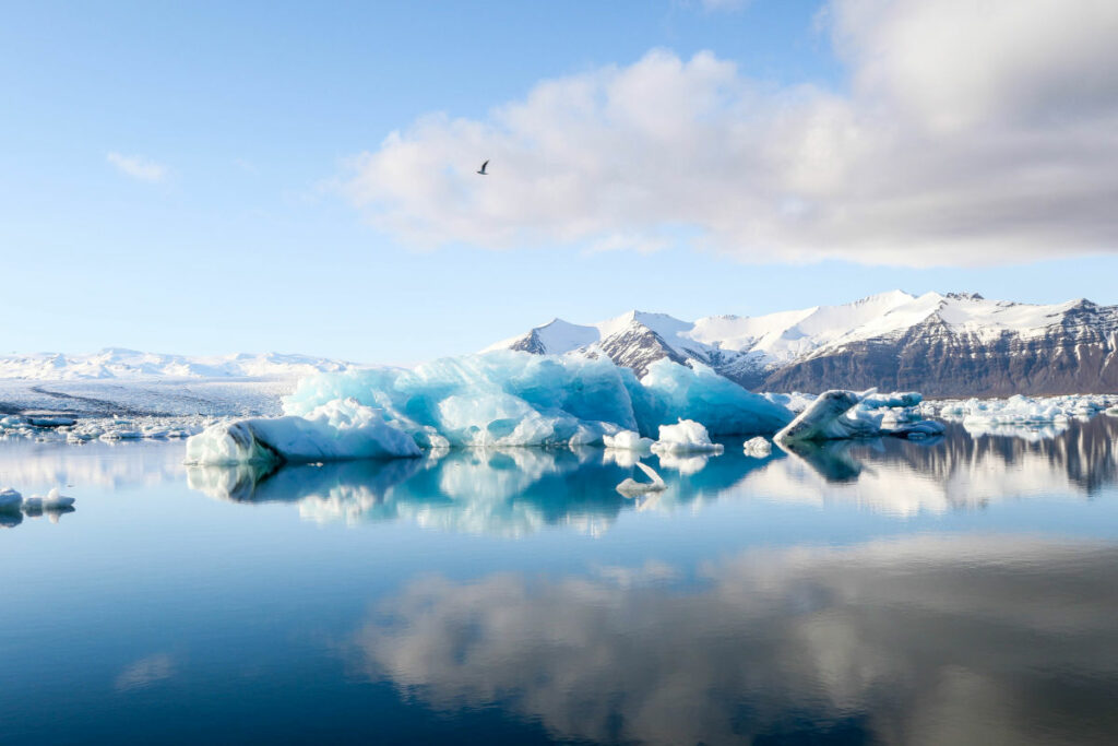 Islande Autotour Hiver Nature aventure Paysage Jokulsarlon Glace Iceberg Voyage O-Nord
