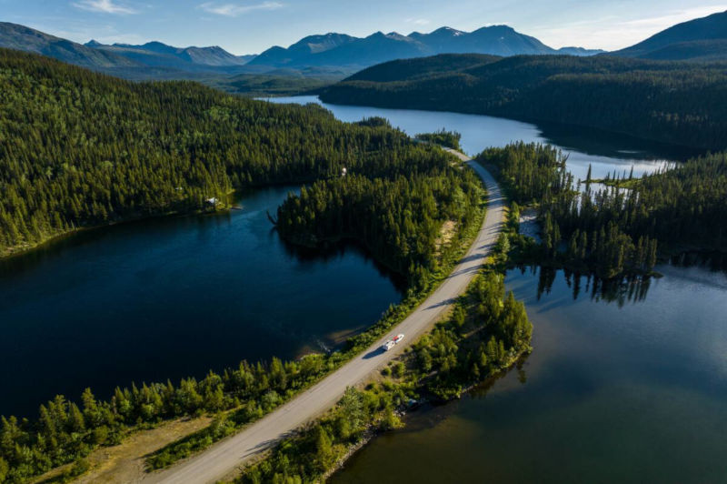 Canada Colombie Britannique Jade City Route Grands Espaces Forêts Voyages O-Nord