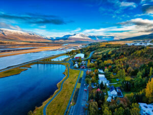 Islande Autotour Eté Nature aventure Paysage Akureyri Village Voyage O-Nord