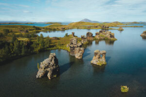 Islande Autotour Eté Nature aventure Mývatn Lac Paysage Voyage O-Nord