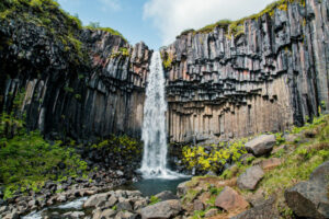 Islande Autotour Eté Hautes Terres 4x4 Aventure Svartifoss Cascade Paysage Nature Voyage O-Nord