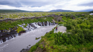 Islande Autotour Eté Nature aventure Paysage Hraunfossar Voyage O-Nord